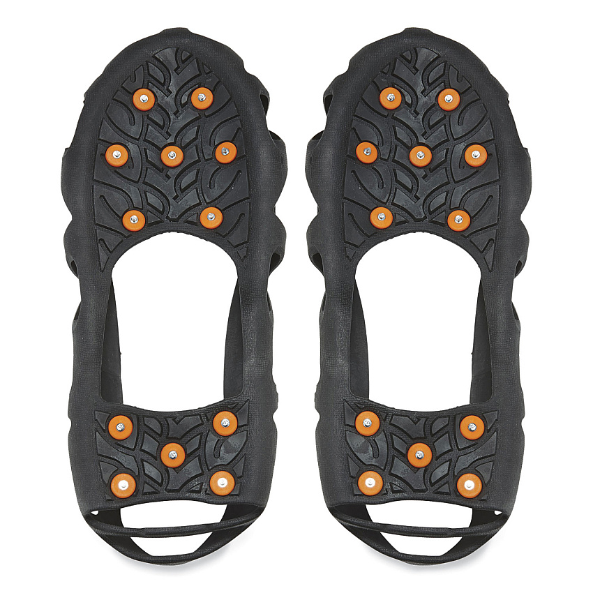 ergodyne Trex 6304 One-Piece Step-In Full Coverage Ice Cleats, X-Large, Black, Pair (EGO16785)