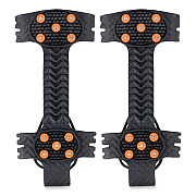 ergodyne Trex 6310 Adjustable Slip-On Ice Cleats, Large, Black, Pair (EGO16774)