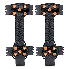 ergodyne Trex 6310 Adjustable Slip-On Ice Cleats, Large, Black, Pair (EGO16774)
