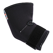 ergodyne ProFlex 655 Compression Arm Sleeve with Strap, 2X-Large, Black (EGO16586)