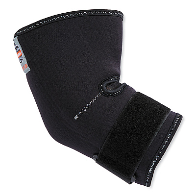 ergodyne ProFlex 655 Compression Arm Sleeve with Strap, 2X-Large, Black (EGO16586)