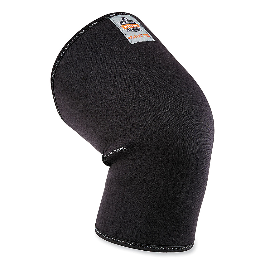 ergodyne ProFlex 600 Neoprene Single Layer Knee Sleeve, X-Large, Black (EGO16505)