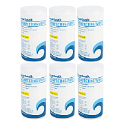 Boardwalk Disinfecting Wipes, 7 x 8, Lemon Scent, 75/Canister, 6 Canisters/Carton (BWK455W75)
