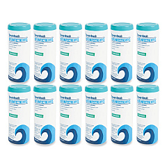 Boardwalk Disinfecting Wipes, 7 x 8, Fresh Scent, 35/Canister, 12 Canisters/Carton (BWK454W35)