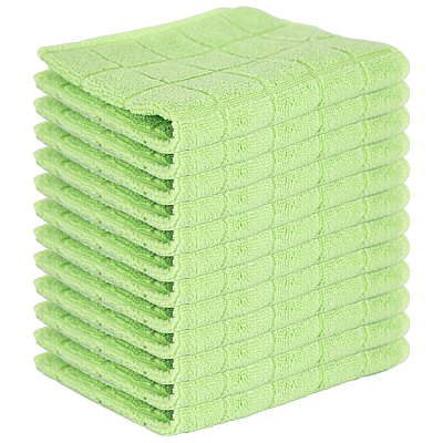 Sc Mesh Backed Dishcloth 12x12 Green, Pack Of 12 (PNP-DC-MESH-GR)