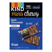 KIND Minis Chewy, Dark Chocolate, 0.81 oz,10/Pack (27896)