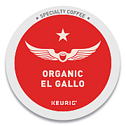 Intelligentsia El Gallo Organic Coffee K-Cups, Light Roast, 20/Box (GMT0154)