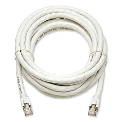 Tripp Lite CAT8 Snagless Patch Cable 15 ft, White , Ships in 7-10 Business Days (TRPN272015WH)