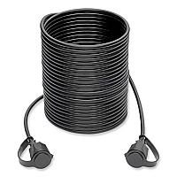 Tripp Lite CAT5e/CAT6 STP Outdoor Industrial Patch Cable, 33 ft, Black, Ships in 7-10 Business Days (TRPN206PC33IND)