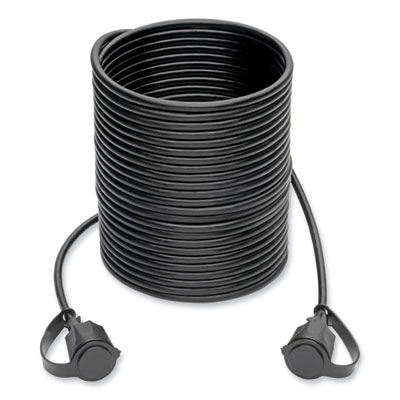 Tripp Lite CAT5e/CAT6 STP Outdoor Industrial Patch Cable, 33 ft, Black, Ships in 7-10 Business Days (TRPN206PC33IND)
