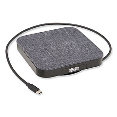Tripp Lite U442-DOCK17-GY USB-C Dock w/Optional Internal Hard Drive, HDMI/SATA II SSD/HDD/USB-A 3.2 Gen1/USB-C,GY,Ships in 7-10 Bus Days
