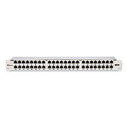 Tripp Lite CAT5e/CAT6 Patch Panel Shielded 48-Port, Silver, Ships in 7-10 Business Days (N252048SHK)