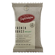 PapaNicholas Coffee Premium Coffee, Decaffeinated French Roast, 18/Carton (PCO25186)