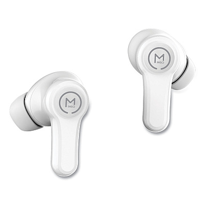 Morpheus 360 PULSE HD 360 Virtual Hybrid ANC True Wireless Earbuds, White (MHSTW7800W)