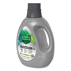 Seventh Generation Power+ Laundry Detergent, Clean Scent, 87.5 oz Bottle (SEV45070EA)