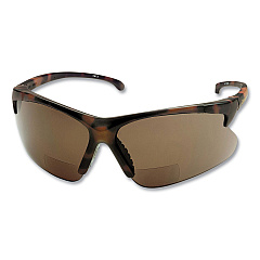KleenGuard V60 30-06 Readers Safety Sunglasses, Nylon Tortoise Frame, Smoke Polycarbonate Lens, 6/Box (KCC19874)