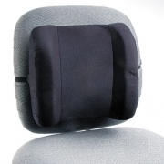 Safco Remedease High Profile Backrest, 12.75 x 4 x 13, Black (71491)