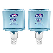 PURELL CLEAN RELEASE Technology HEALTHY SOAP Naturally Clean Foam Refill, For ES6 Dispensers, Fragrance-Free, 1,200 mL, 2/Carton (GOJ647002CT)