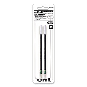 uniball 207 Impact Gel Stick Pen Refills, Bold 1 mm Conical Tip, Black Ink, 2/Pack (UBC65808)