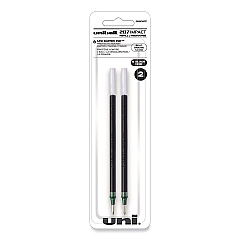 uniball 207 Impact Gel Stick Pen Refills, Bold 1 mm Conical Tip, Black Ink, 2/Pack (UBC65808)