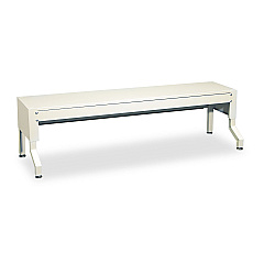 Safco E-Z Sort Satellite Mail Station Base, 57.5 x 18.25 x 14 to 19, Gray (SAF7756GR)