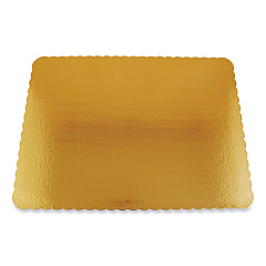 SCT Gold Cake Pads, 25.5 x 17.5, Gold, Paper, 50/Carton (SCH1655)