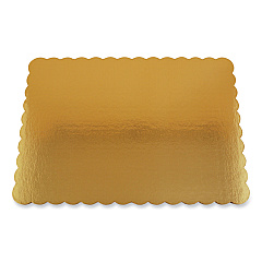 SCT Gold Cake Pads, 19 x 14, Gold, Paper, 100/Carton (1665)
