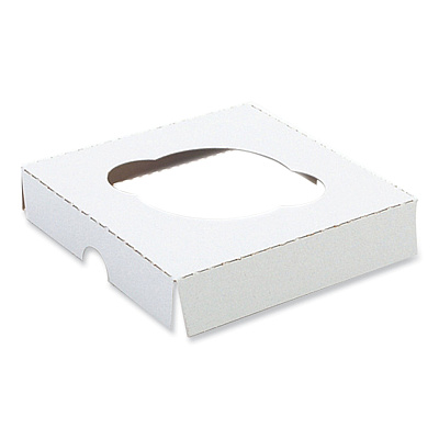 SCT Cupcake Holder Inserts, 1-Cupcake Holder, 4.38 x 4.38 x 0.88, White/Kraft, Paper, 200/Bundle (SCH10001)