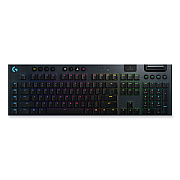 Logitech G915 LIGHTSPEED Wireless RGB Mechanical Gaming Keyboard, Linear Switch, Black (LOG920008954)