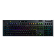 Logitech G915 LIGHTSPEED Wireless RGB Mechanical Gaming Keyboard, Linear Switch, Black (LOG920008954)