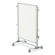 Ghent Nexus Partition Whiteboard, 52.38 x 76.13 x 21.38, White (GHENEX224MMP)