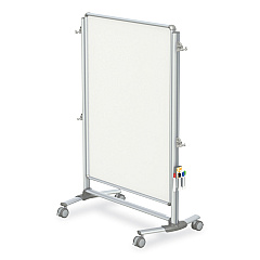 Ghent Nexus Partition Whiteboard, 52.38 x 76.13 x 21.38, White (GHENEX224MMP)