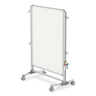 Ghent Nexus Partition Whiteboard, 52.38 x 76.13 x 21.38, White (GHENEX224MMP)