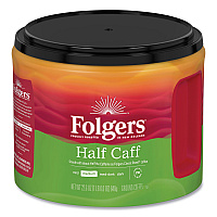 Folgers Coffee, Half Caff, 22.6 oz Canister (FOL20527)