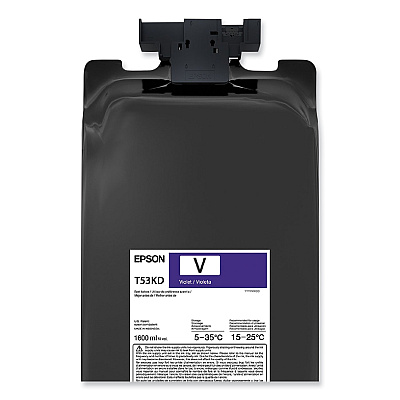 Epson T53KD20 (T53K) UltraChrome DS Ink, Violet, 2/Pack