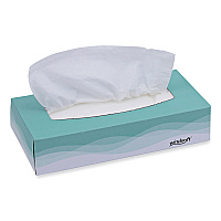 Windsoft Facial Tissue, 2 Ply, White, Flat Pop-Up Box, 100 Sheets/Box, 30 Boxes/Carton (WIN2360)