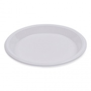 Boardwalk Hi-Impact Plastic Dinnerware, Plate, 10" dia, White, 500/Carton (PLHIPS10WH)