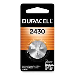 Duracell Lithium Coin Batteries, 2430 (DURDL2430BPK)