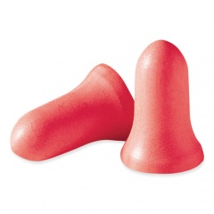 Howard Leight by Honeywell MAXIMUM Single-Use Earplugs, Leight Source 500 Refill, Cordless, 33NRR, Coral, 500 Pairs (MAX1D)