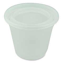 Pactiv Evergreen Newspring DELItainer Microwavable Container, 32 oz, 5.5 x 5.5 x 4.9, Clear, Plastic, 200/Carton (PCTL8328)