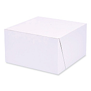 SCT Bakery Boxes, Standard, 7 x 7 x 4, White, Paper, 250/Carton (SCH1521)