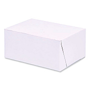 SCT Bakery Boxes, Standard, 6 x 4.45 x 2.75, White, Paper, 250/Carton (SCH1503)