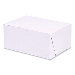 SCT Bakery Boxes, Standard, 6 x 4.45 x 2.75, White, Paper, 250/Carton (SCH1503)