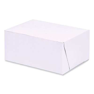 SCT Bakery Boxes, Standard, 6 x 4.45 x 2.75, White, Paper, 250/Carton (SCH1503)