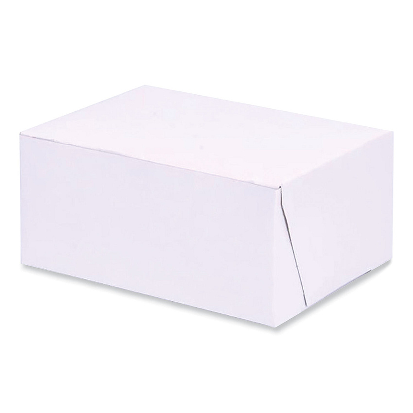 SCT Bakery Boxes, Standard, 6 x 4.45 x 2.75, White, Paper, 250/Carton (SCH1503)