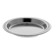 Pactiv Evergreen Meadoware Impact Plastic Dinnerware, Plate, 6" dia, Black, 1,000/Carton (PCTYMI6E)