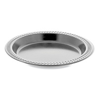 Pactiv Evergreen Meadoware Impact Plastic Dinnerware, Plate, 6" dia, Black, 1,000/Carton (PCTYMI6E)