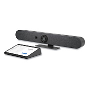 Logitech Rally Bar Mini and Tap IP Bundle, 1920 pixels x 1080 pixels, Graphite (991000385)