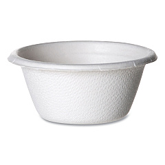 Eco-Products Molded Fiber Portion Cups, 2 oz, White, 2,500/Carton (ECOEPSPC2)