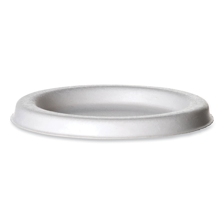 Eco-Products Sugarcane Portion Cup Lids, Fits 2 oz Portion Cup, 2,500/Carton (ECOEPSPCLID2)